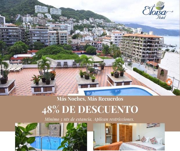 Más Noches, Más Recuerdos.  Hotel Eloisa Puerto Vallarta Más Noches, Más Recuerdos.  Hotel Eloisa Puerto Vallarta